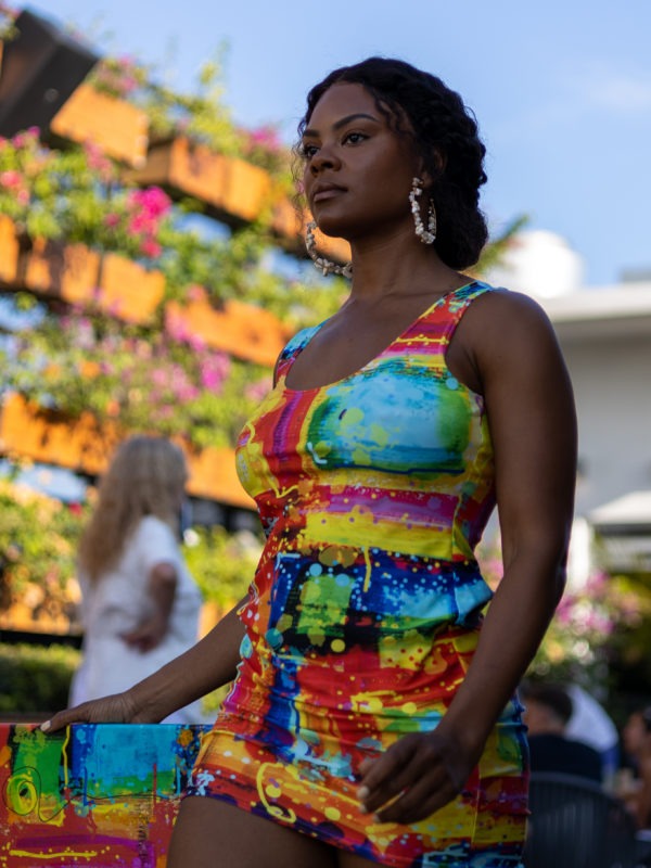 Bodycon/ fitted dress. Summer Symphony. Miami Swim Week. Chantee Wimberely